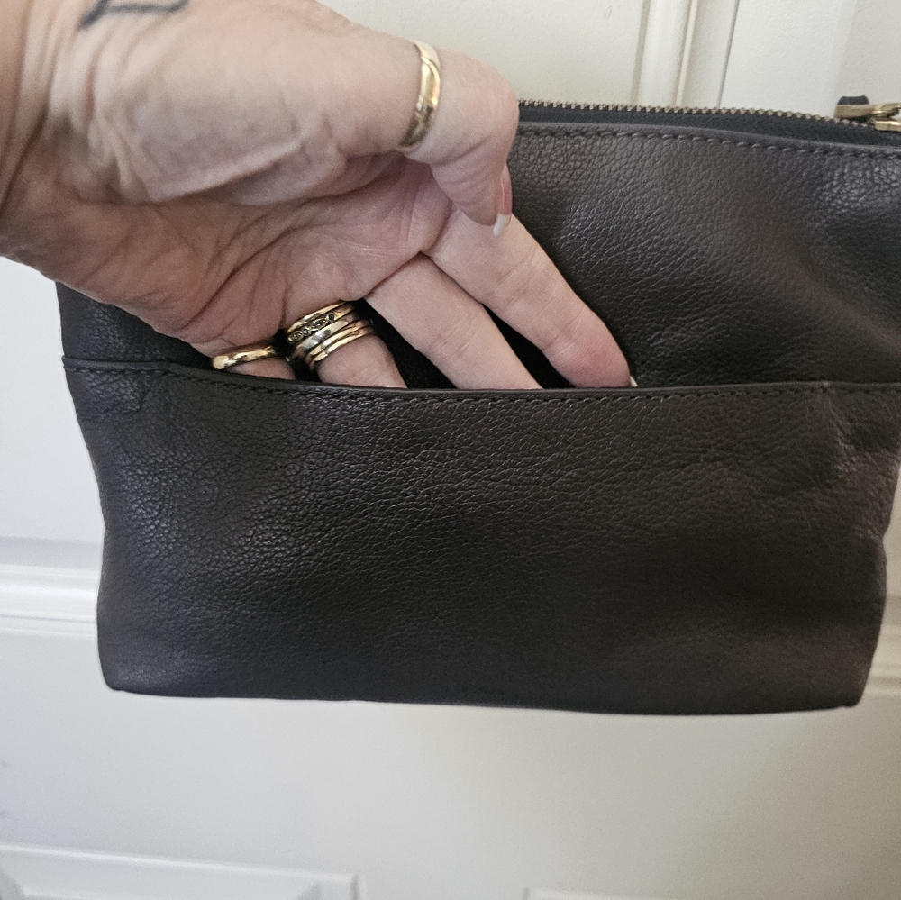 Fossil "Fiona" Large Patchwork Leather Crossbody - image 5